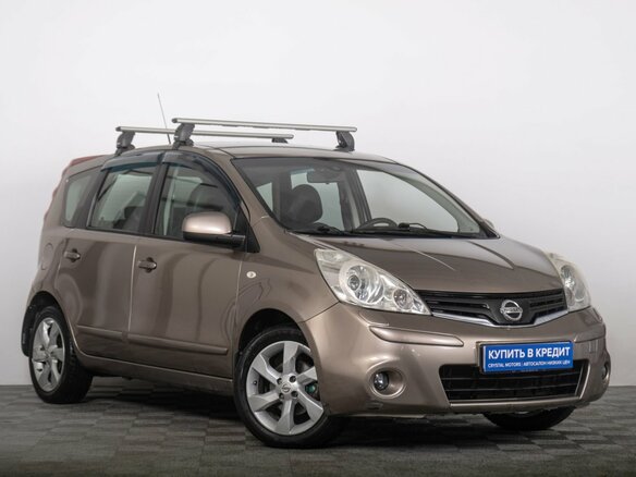 2010 Nissan Note I Рестайлинг, коричневый, 749000 рублей