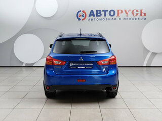 2014 Mitsubishi ASX I Рестайлинг, синий, 885000 рублей, вид 4