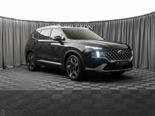 2021 Hyundai Santa Fe IV Рестайлинг, чёрный, 4085000 рублей, вид 2
