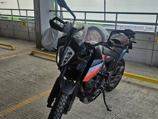 2022 KTM 390 Adventure, чёрный, 500000 рублей, вид 1