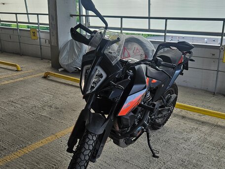 2022 KTM 390 Adventure, чёрный, 500000 рублей, вид 1