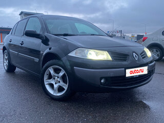 2006 Renault Megane II Рестайлинг, чёрный, 300000 рублей, вид 3