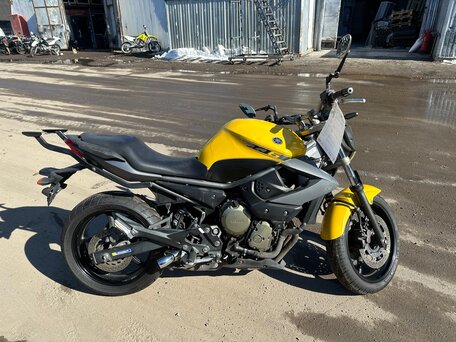 2009 Yamaha XJ6 (FZ6R), жёлтый, 399000 рублей, вид 4
