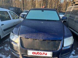 2004 Volkswagen Touareg I, синий, 410000 рублей, вид 4