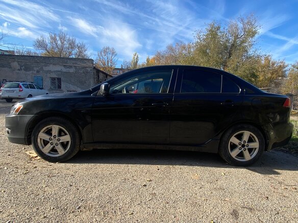 2008 Mitsubishi Lancer X, чёрный, 460000 рублей - вид 5