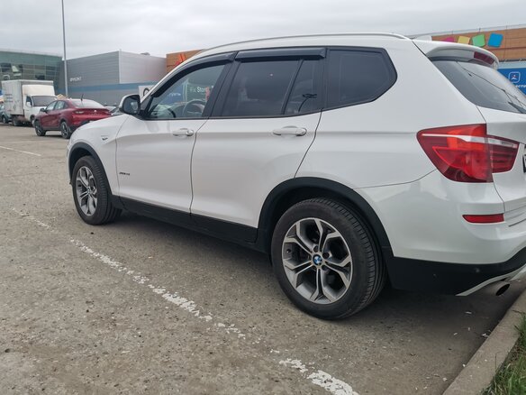 2014 BMW X3 20i xDrive II (F25) Рестайлинг, белый, 2800000 рублей - вид 6