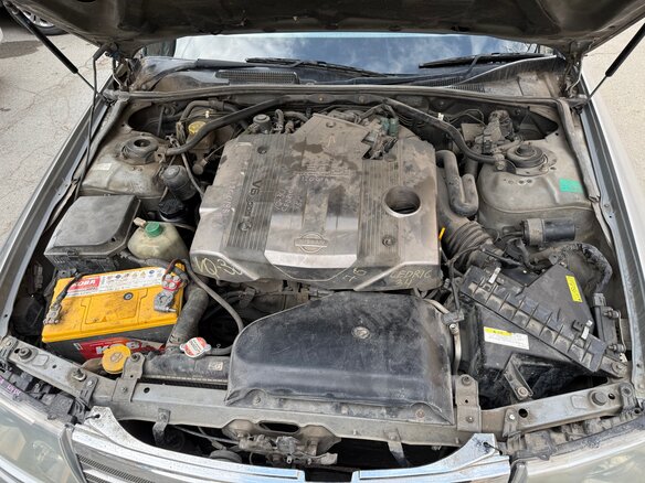 2000 Nissan Gloria XI (Y34), серый, 420000 рублей - вид 13