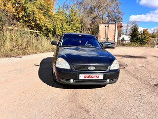 2009 Lada (ВАЗ) Priora I, чёрный, 220000 рублей, вид 1