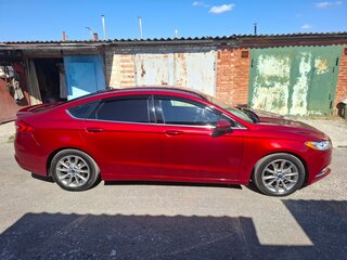 2016 Ford Fusion (North America) II Рестайлинг, красный, 1220000 рублей, вид 2