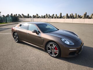 2013 Porsche Panamera Diesel I Рестайлинг, коричневый, 3600000 рублей, вид 5