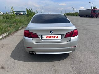 2012 BMW 5 серии 520i VI (F10/F11/F07), серебристый, 1600000 рублей, вид 5