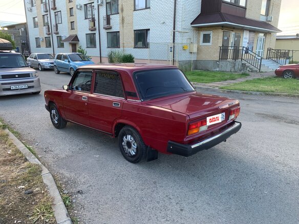 2007 Lada (ВАЗ) 2107, пурпурный, 325000 рублей - вид 7