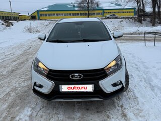 2020 Lada (ВАЗ) Vesta SW Cross I, белый, 1100000 рублей, вид 2
