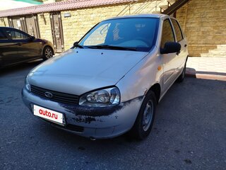 2008 Lada (ВАЗ) Kalina I, серебристый, 160000 рублей, вид 1