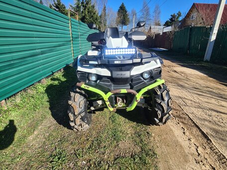 2015 Stels ATV-800 Guepard Trophy, белый, 615000 рублей, вид 3