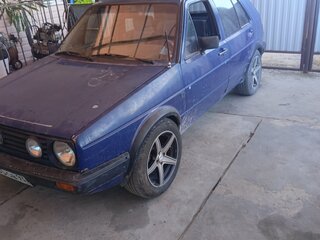 1987 Volkswagen Golf II, синий, 100000 рублей, вид 1