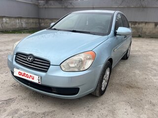 2007 Hyundai Verna II, голубой, 565000 рублей, вид 1