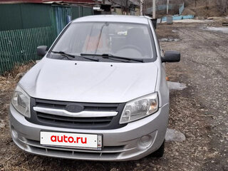 2012 Lada (ВАЗ) Granta I, серебристый, 450000 рублей, вид 1
