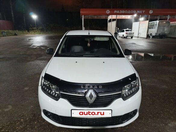 2016 Renault Logan II, белый, 588000 рублей