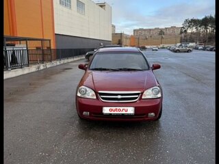 2007 Chevrolet Lacetti I, красный, 345000 рублей, вид 4