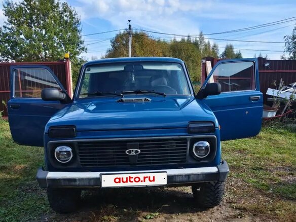 2015 Lada (ВАЗ) 2121 (4x4) I Рестайлинг, синий, 410000 рублей - вид 1