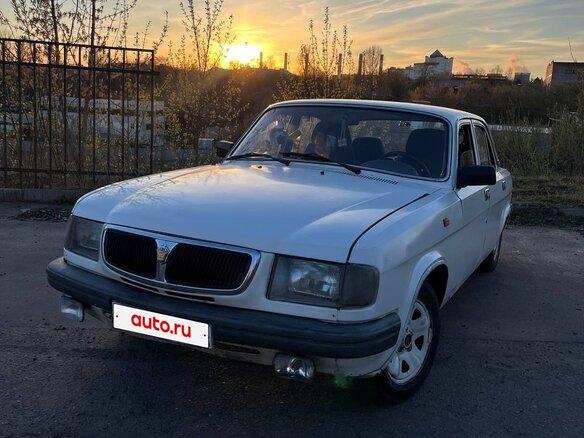 1997 ГАЗ 3110 «Волга», белый, 100000 рублей