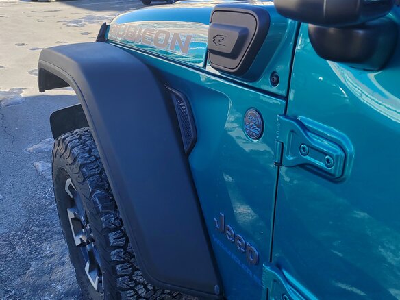 2024 Jeep Wrangler 4xe IV (JL) Рестайлинг, голубой, 6650000 рублей - вид 7