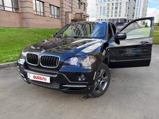 2008 BMW X5 30i II (E70), чёрный, 1400000 рублей, вид 4