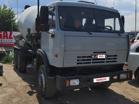 2002 КамАЗ Автобетоносмеситель, серый, 750000 рублей, вид 2