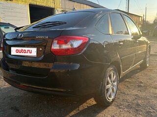 2014 Lada (ВАЗ) Granta I, чёрный, 750000 рублей, вид 3