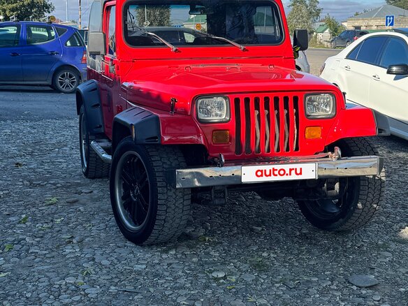 1989 Jeep Wrangler I (YJ), красный, 850000 рублей - вид 2