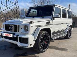 2013 Mercedes-Benz G-Класс AMG 63 AMG I (W463) Рестайлинг 2, белый, 5300000 рублей, вид 3