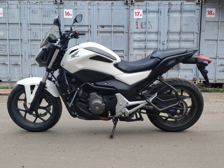 2014 Honda NC 750S, белый, 519000 рублей, вид 4