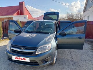 2014 Lada (ВАЗ) Granta I, серый, 600000 рублей, вид 2