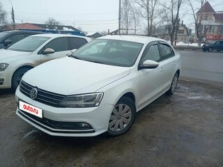 2016 Volkswagen Jetta VI Рестайлинг, белый, 1050000 рублей, вид 1