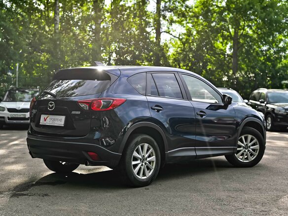 2014 Mazda CX-5 I, синий, 1230000 рублей - вид 1