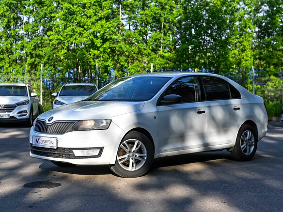 2014 Skoda Rapid I, белый