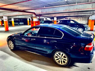 2004 BMW 3 серии N46 316i IV (E46) Рестайлинг, синий, 590000 рублей, вид 5