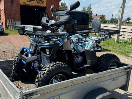 2024 Yamaha Grizzly 250, синий, 165000 рублей, вид 2