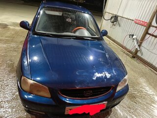 2008 Hyundai Accent ТагАЗ II, синий, 250000 рублей, вид 2