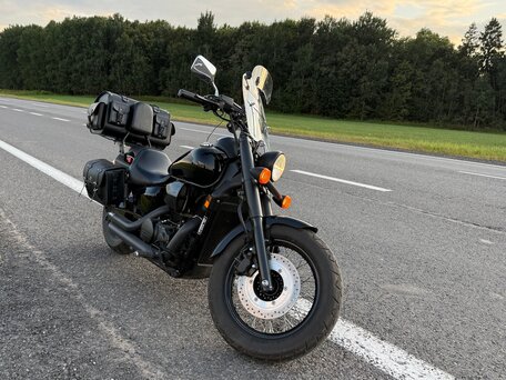 2014 Honda Shadow 750, чёрный, 560000 рублей, вид 1