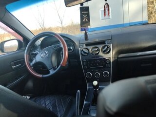 2006 Mazda 6 I (GG) Рестайлинг, чёрный, 520000 рублей, вид 5