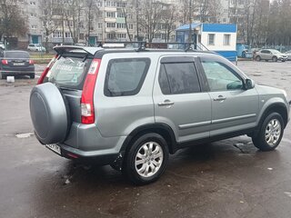 2004 Honda CR-V II, серебристый, 650000 рублей, вид 4