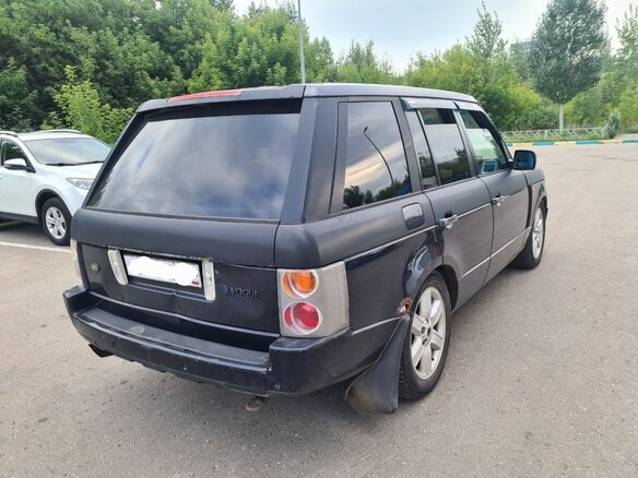 2004 Land Rover Range Rover III, чёрный, 550000 рублей - вид 6
