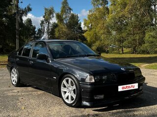 1998 BMW 3 серии 328i III (E36), чёрный, 674055 рублей, вид 3