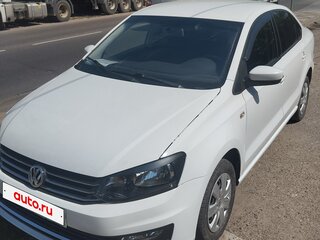 2018 Volkswagen Polo V Рестайлинг, белый, 770000 рублей, вид 1