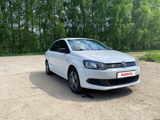 2013 Volkswagen Polo V, белый, 850000 рублей, вид 5