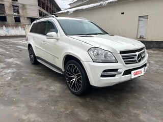 2011 Mercedes-Benz GL-Класс 350 I (X164) Рестайлинг, белый, 1550000 рублей, вид 3