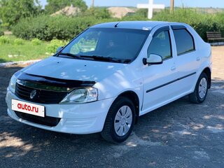 2013 Renault Logan I Рестайлинг, белый, 480000 рублей, вид 1