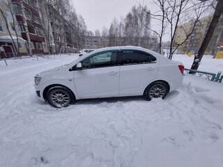 2012 Chevrolet Aveo II, белый, 750000 рублей, вид 4